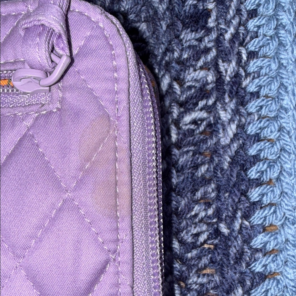 Vera Bradley Floral Crossbody Bag with Lavender Wallet - Picture 8 of 8